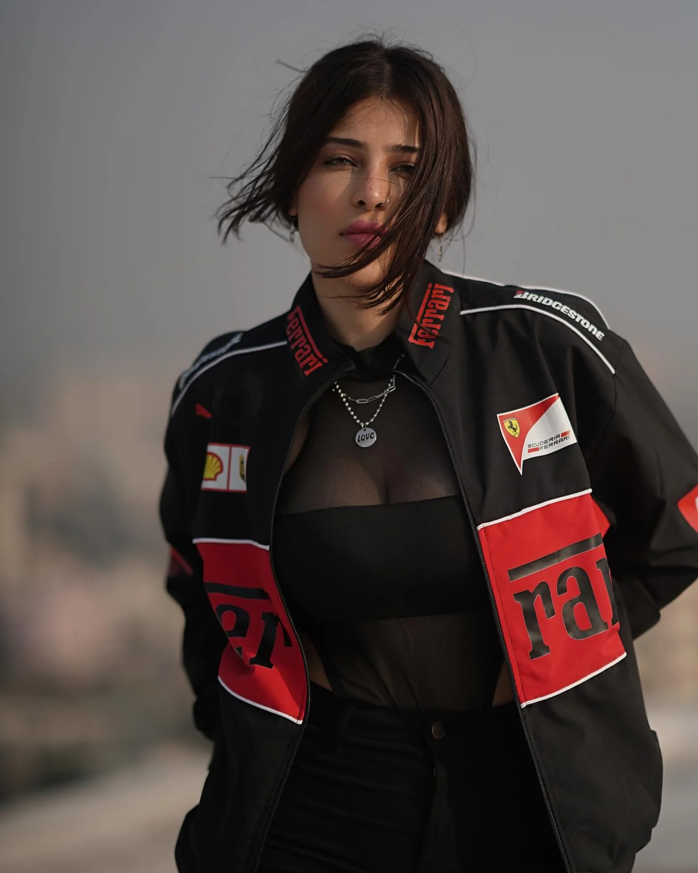 Y2K Speed Graphic Racing Jacket